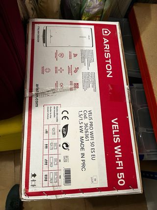 Termo Eléctrico Ariston Velis 50L Nuevo