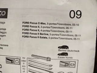 Baca Ford Focus y c-max