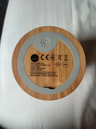 Lámpara de mesa LED USB