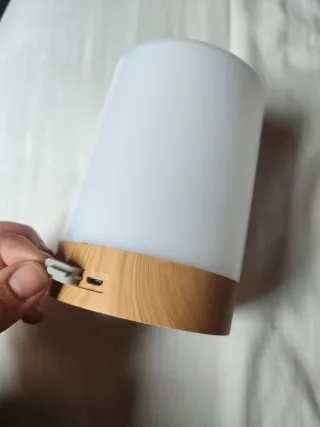 Lámpara de mesa LED USB