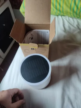 Lámpara de mesa LED USB