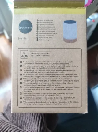 Lámpara de mesa LED USB