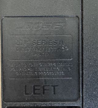 Altavoces Bose 201 Serie IV