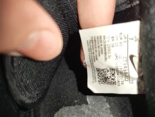 Nike Air Force 1 nere, taglia 40