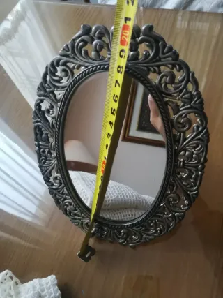 Espejo de sobremesa decorativo