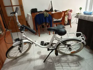 Bicicleta Paseo Niña Plegable