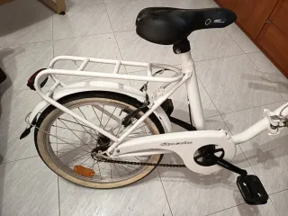 Bicicleta Paseo Niña Plegable