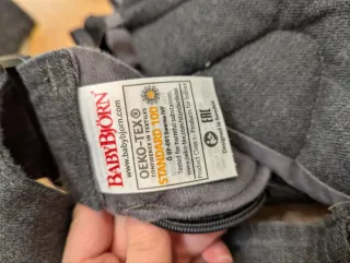 Mochila Portabebés BabyBjorn Gris