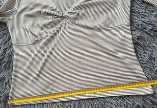 Camiseta Mango manga larga con nudo