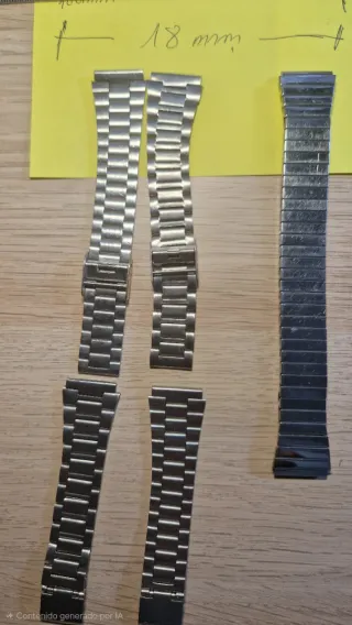 Correas de reloj 18 y 20mm