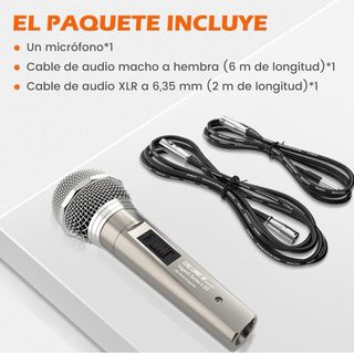 MICRÓFONO DINÁMICO TALOMEN L-52