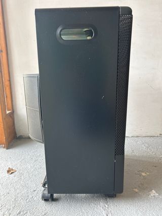 Estufa de gas Orbegozo negra