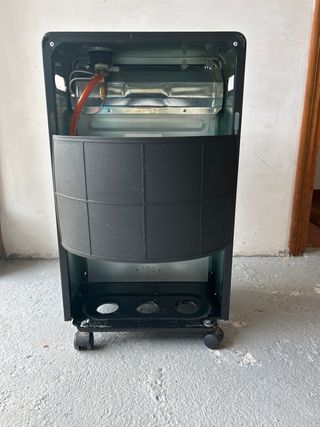 Estufa de gas Orbegozo negra