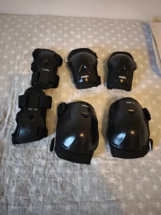 Protecciones Patinaje Talla 2XS Oxelo