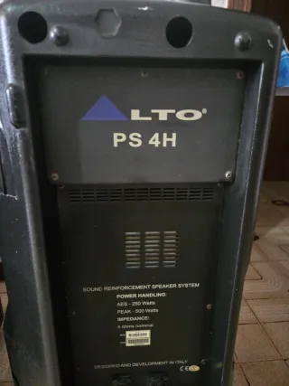 Altavoces Alto Professional 2 uds+mezclador samson