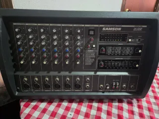 Altavoces Alto Professional 2 uds+mezclador samson