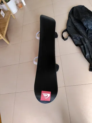 Tabla Snowboard Quicksilver + Fijaciones Burton