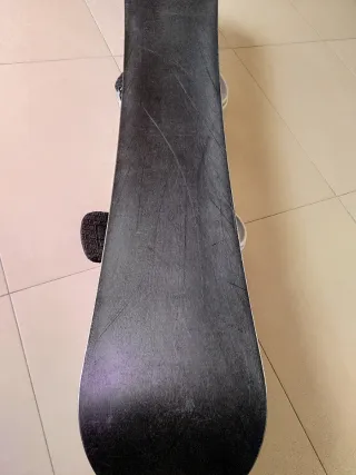 Tabla Snowboard Quicksilver + Fijaciones Burton