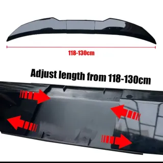 Alerón maletero ajustable