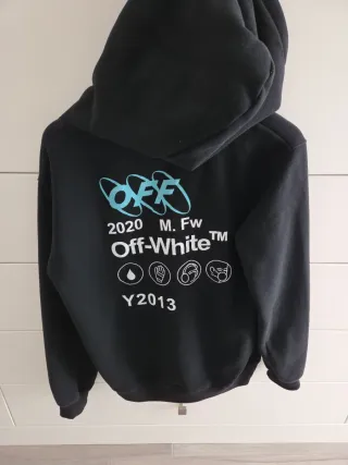 Felpa Off-White nera taglia S