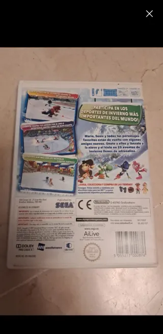 Mario & Sonic Juegos Olímpicos Invierno Wii