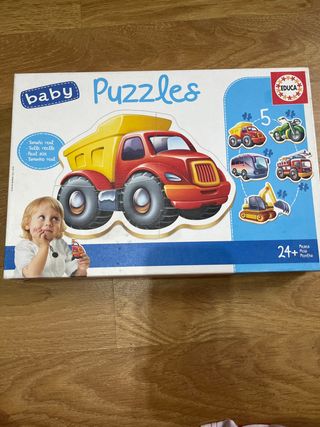 Puzzle Educa Baby Puzzles Vehículos