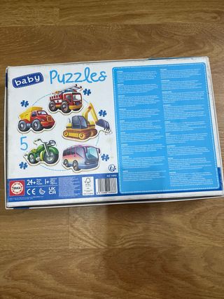 Puzzle Educa Baby Puzzles Vehículos