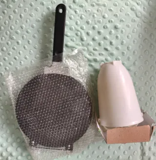 Sartén para tortitas sin usar