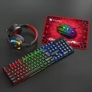 Teclado Gaming T-WOLF RGB