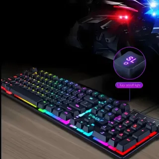 Teclado Gaming T-WOLF RGB