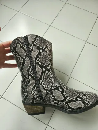 Botines cowboy Nature Piel