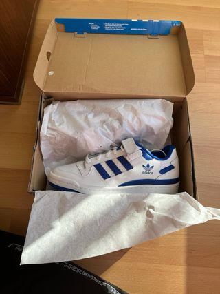 Adidas Forum Low Azul/Blanco
