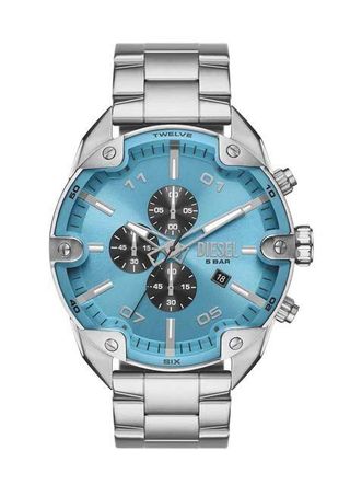 Reloj Diesel Spiked nuevo, esfera turquesa