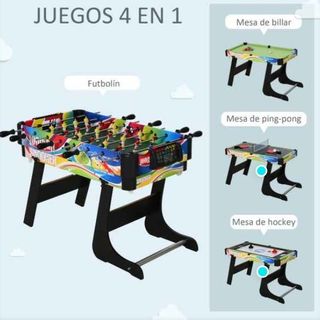 Mesa Multijuegos Plegable Mesa de Juegos
