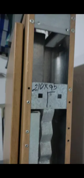 Puerta seguridad de entrada exterior nueva