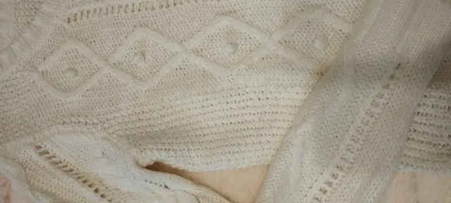 Jersey de lana blanco