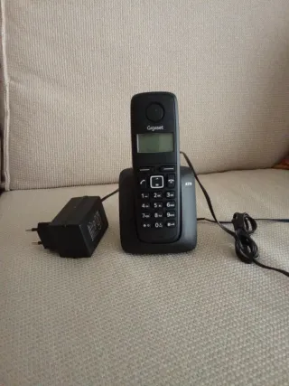 Teléfono fijo Gigaset A116 Negro