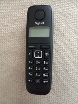 Teléfono fijo Gigaset A116 Negro