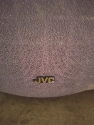 Altavoces JVC Azul y Plateado