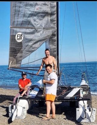 Catamaran Nacra F18 (2016) – Listo para navegar