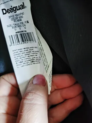 Bolso bandolera Desigual floral azul