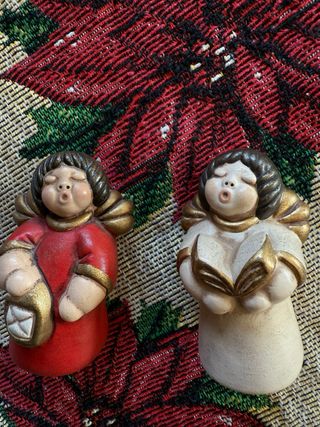 Coppia Angeli Presepe Thun