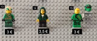 Lote LEGO Ninjago Minifiguras