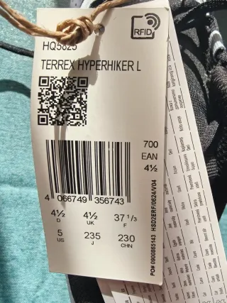 Adidas Terrex Hikking Zapatillas 37 1/3