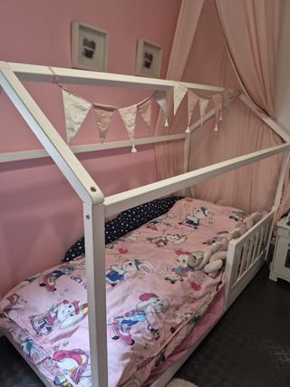 Cama montesori casita