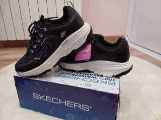 Zapatillas Skechers Talla 37 Negras waterproof