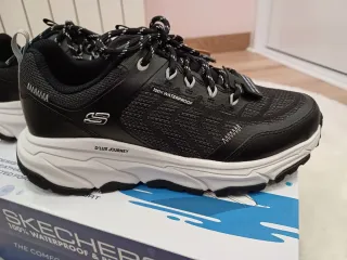 Zapatillas Skechers Talla 37 Negras waterproof