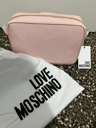 Borsa Love Moschino rosa cipria nuova
