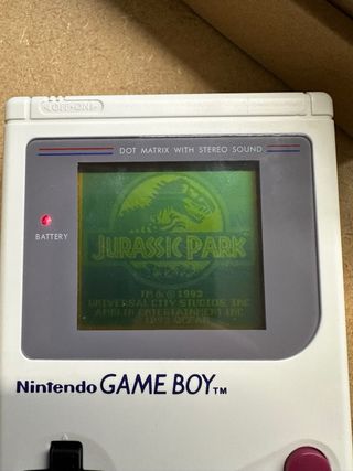 Jurassic Park Game Boy Cartucho