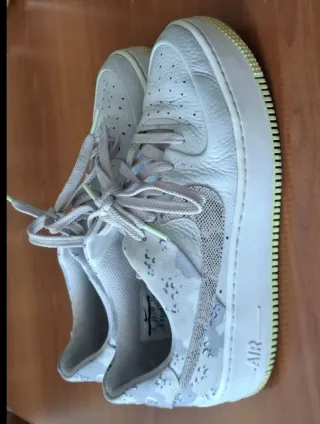 Nike Air Force 1 grigie taglia 42